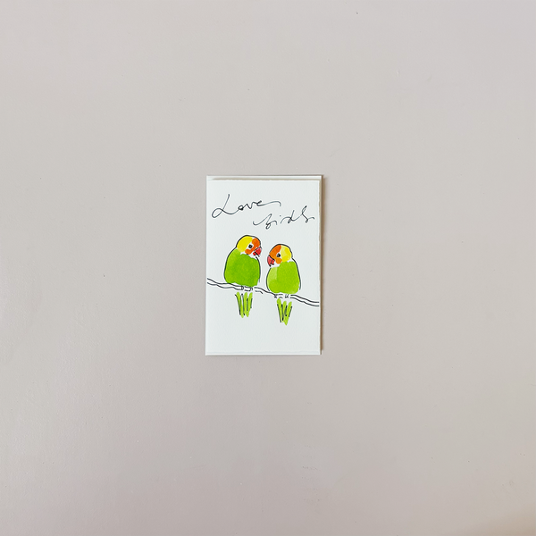 Love Birds Note Card