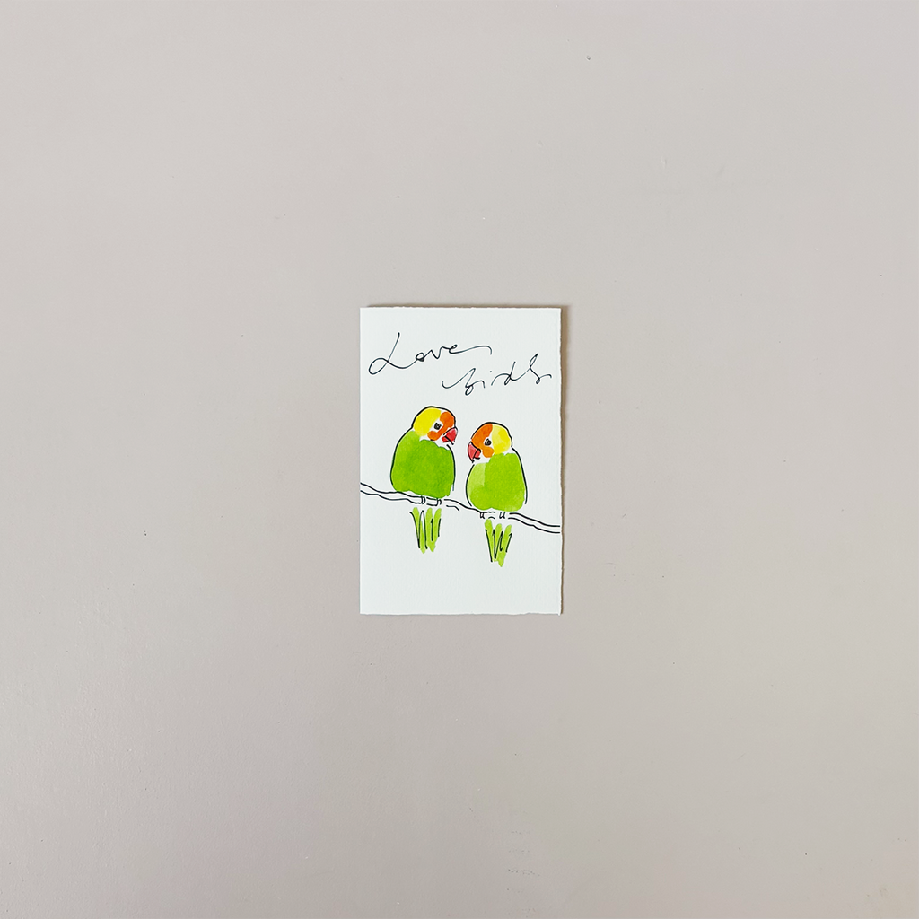 Love Birds Note Card