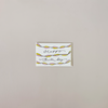 Pink Happy Birthday Streamers Note Card