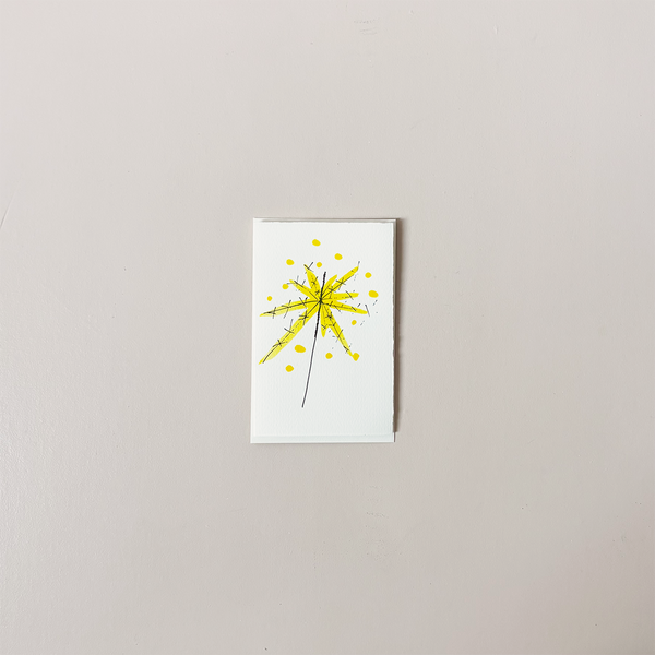 Sparkler Note Card
