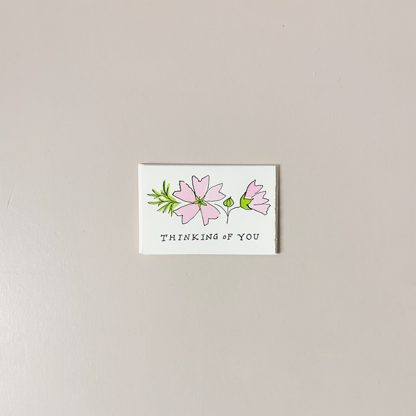 Thinking of You Mallow Note Card