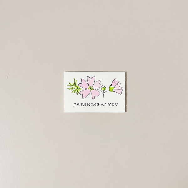 Thinking of You Mallow Note Card