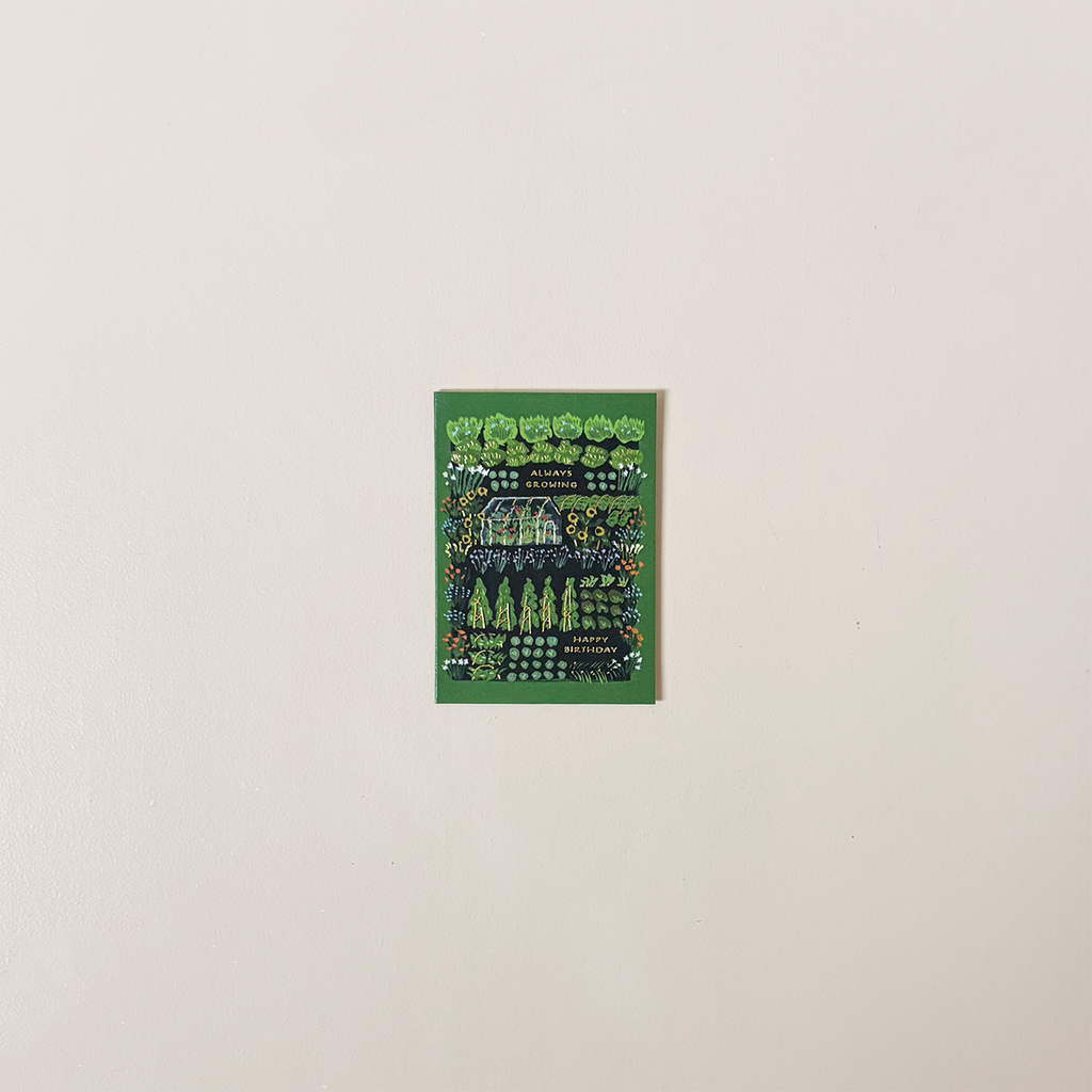 Always Growing Mini Note Card