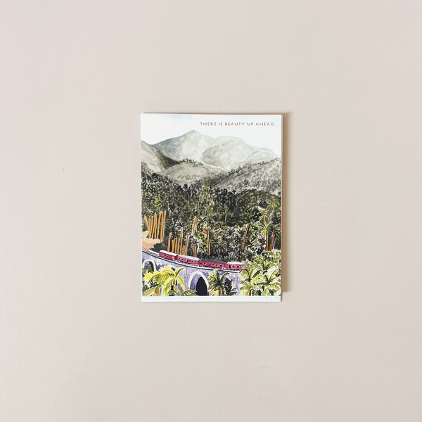 Beauty Up Ahead Note Card