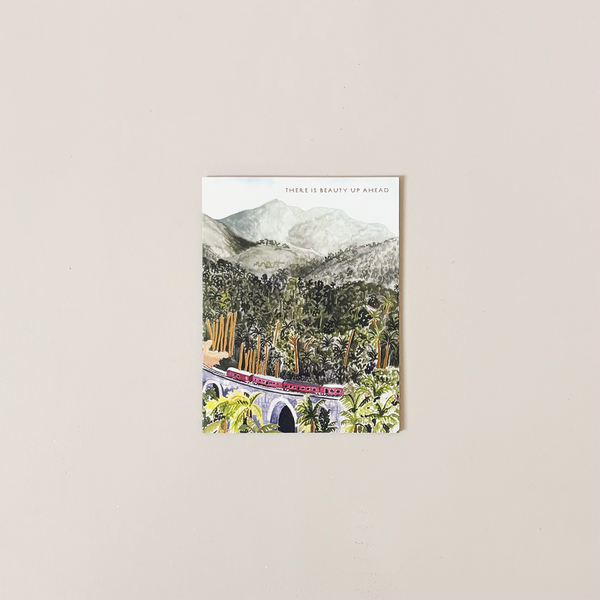 Beauty Up Ahead Note Card