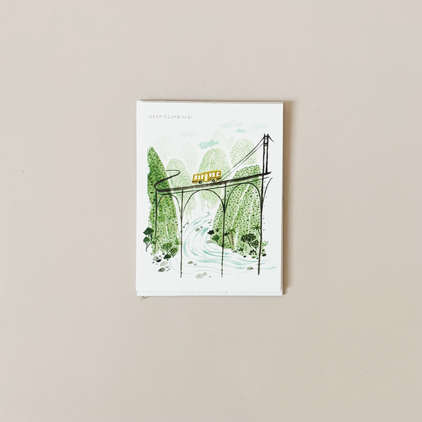 Keep Climbing Note Card