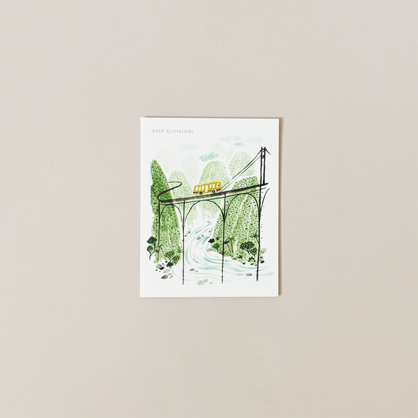 Keep Climbing Note Card