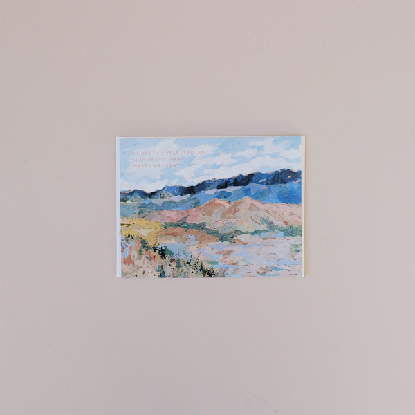 Pretty Views Birthday Note Card