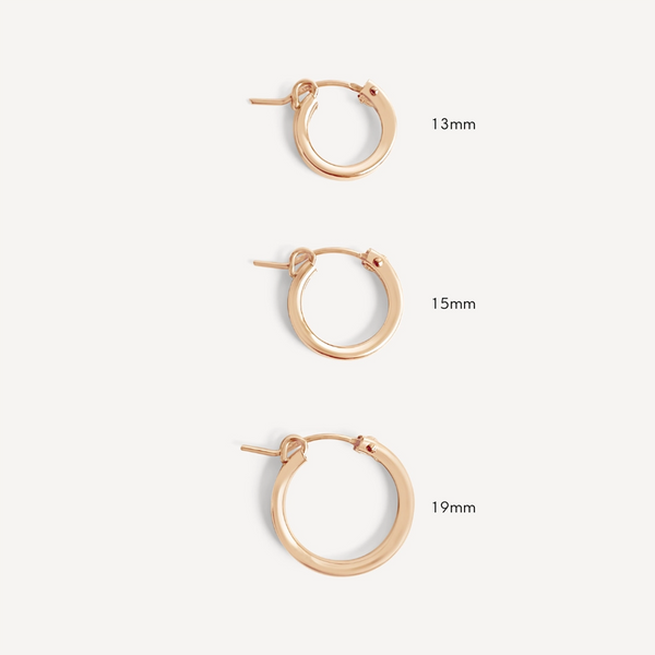 Everyday Hoop Earring 13mm