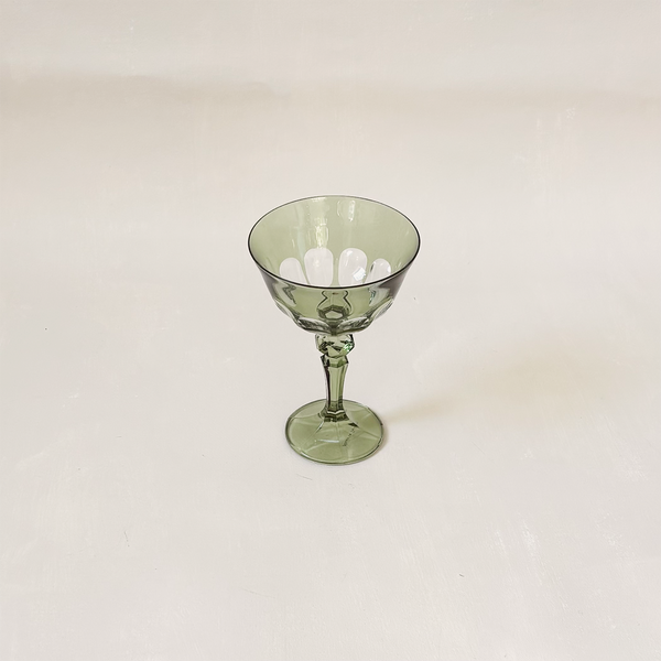 Rialto Glass Coupe Honeydew