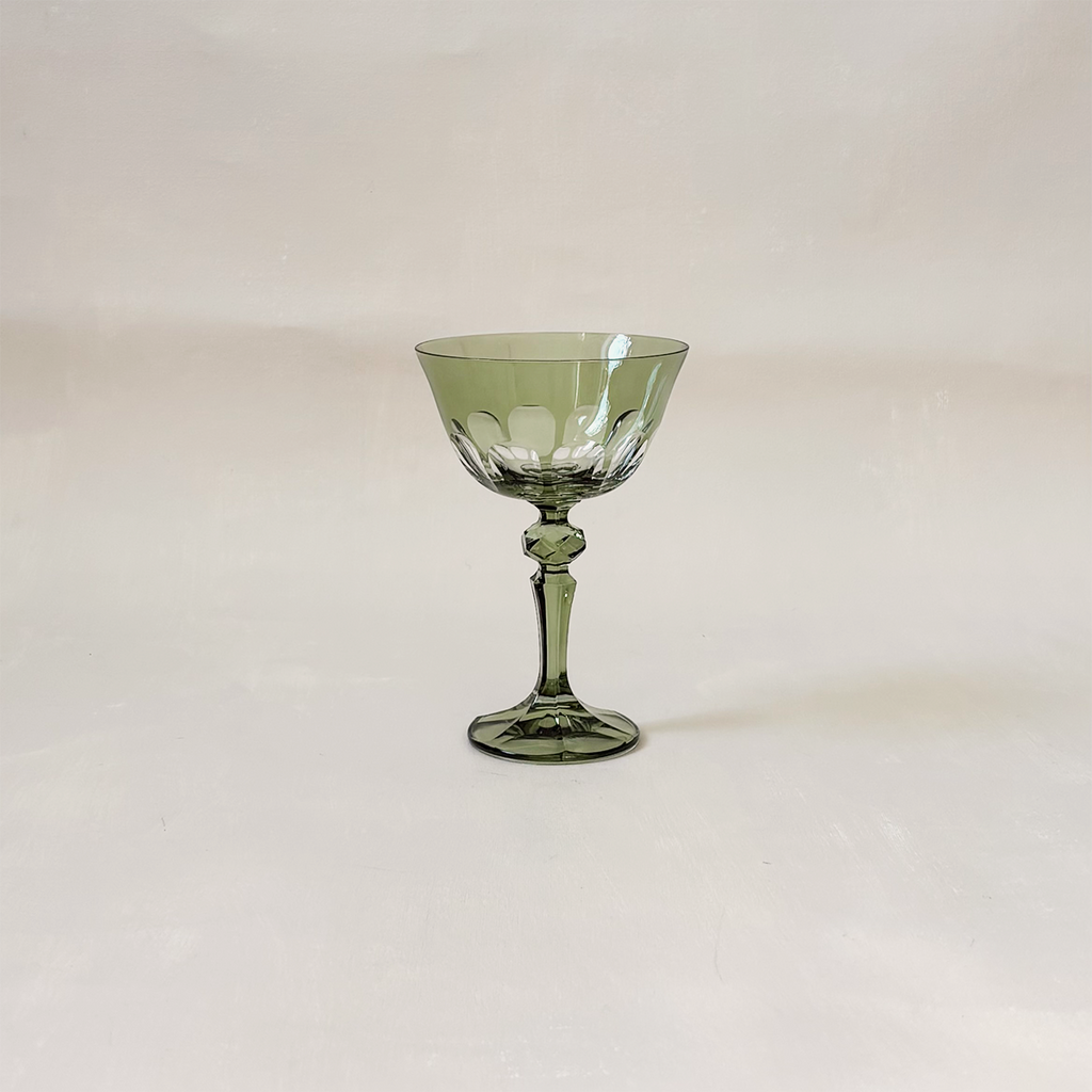 Rialto Glass Coupe Honeydew