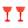 Rialto Glass Coupe Poppy