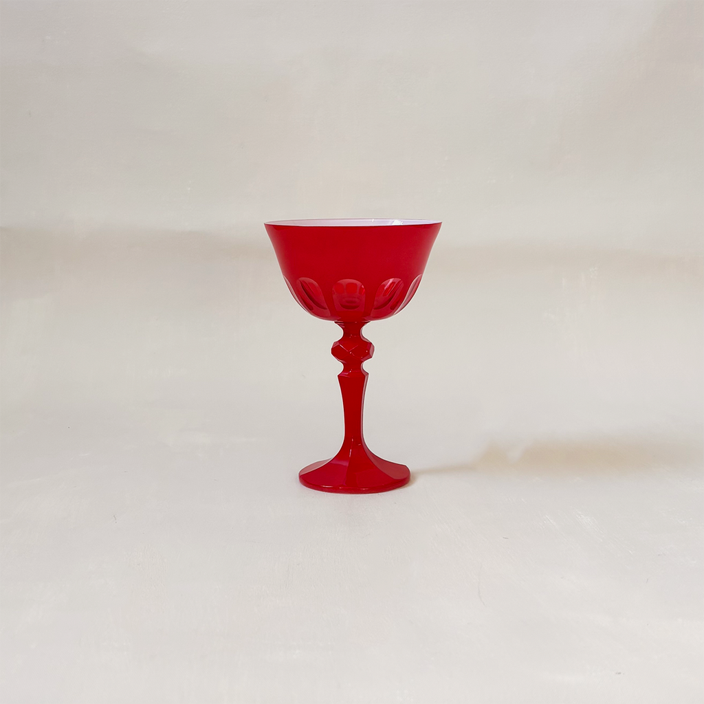 Rialto Glass Coupe Poppy