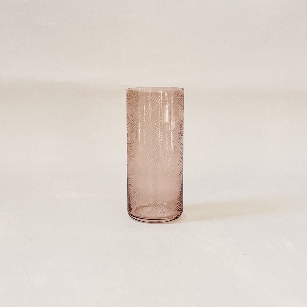 Scribe Glass Milano Highball Currant