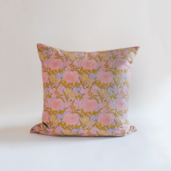 Nargis Faded Mauve Pillow Cover 18" x 18"