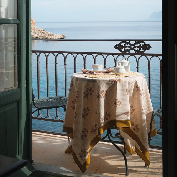 Sanvi English Lavender Tablecloth 60" x 60"