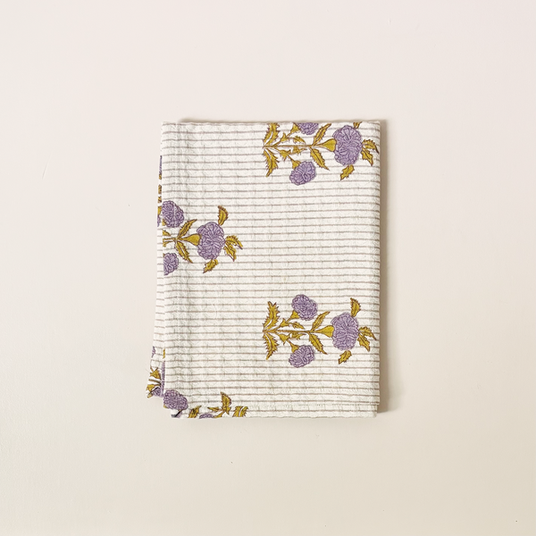 Waffle Weave Kitchen Towel Sanvi English Lavender