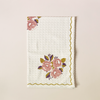 Waffle Weave Kitchen Towel Sara Pink Grapefruit