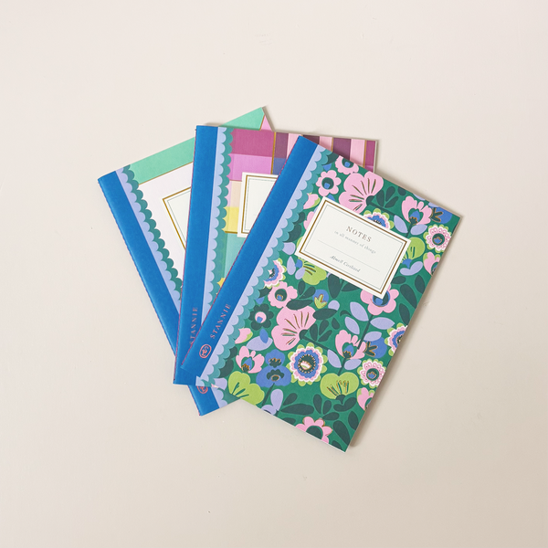 Madras & Maude Notebook Trio