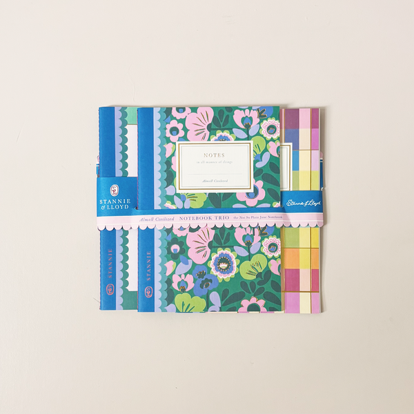 Madras & Maude Notebook Trio