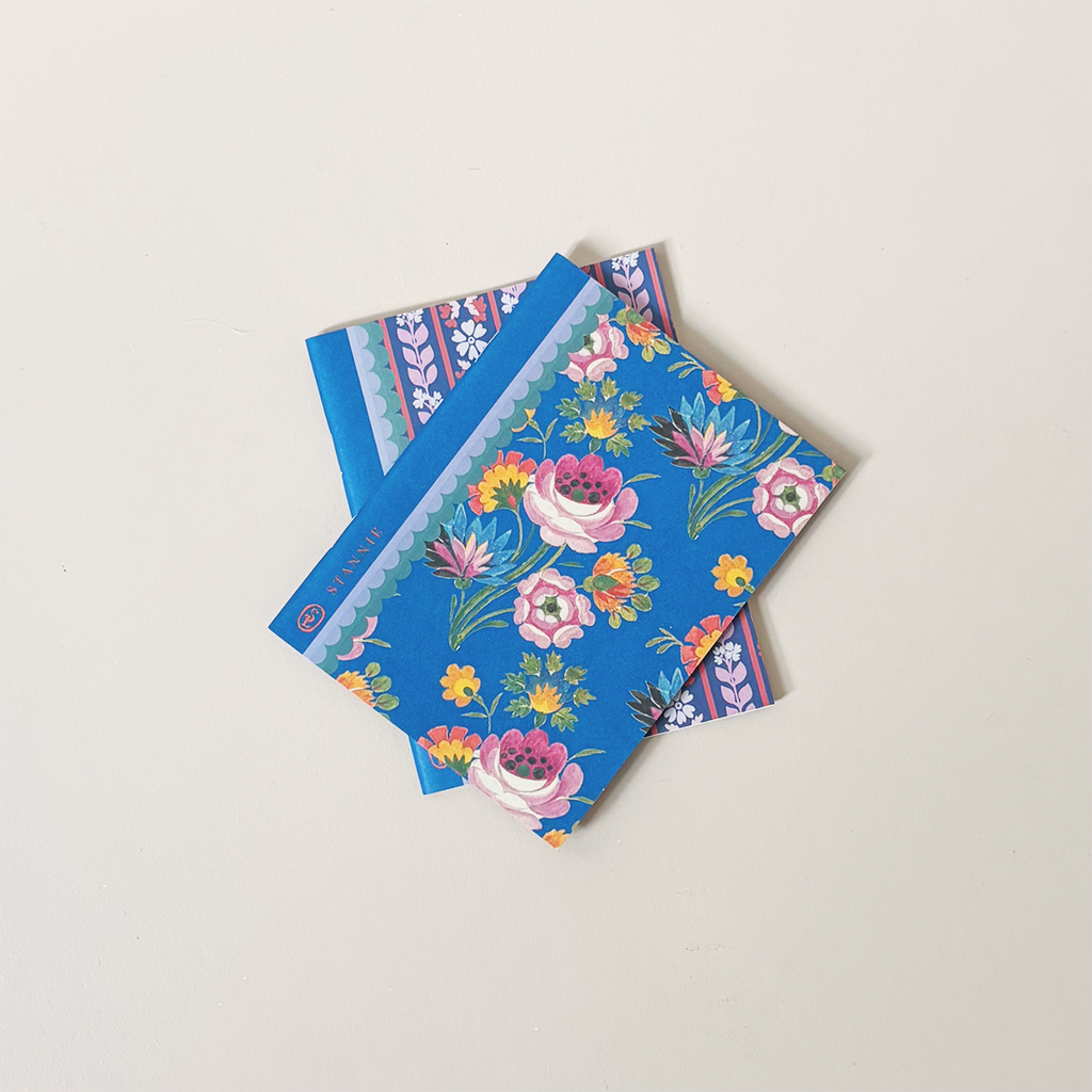 Modern Floral Pocket Notebook Duo