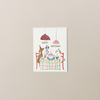 Pups Party Birthday Note Card