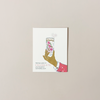 Raising a Glass Note Card
