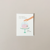 Take The Cake Note Card