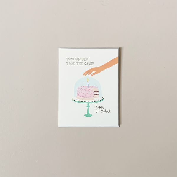 Take The Cake Note Card