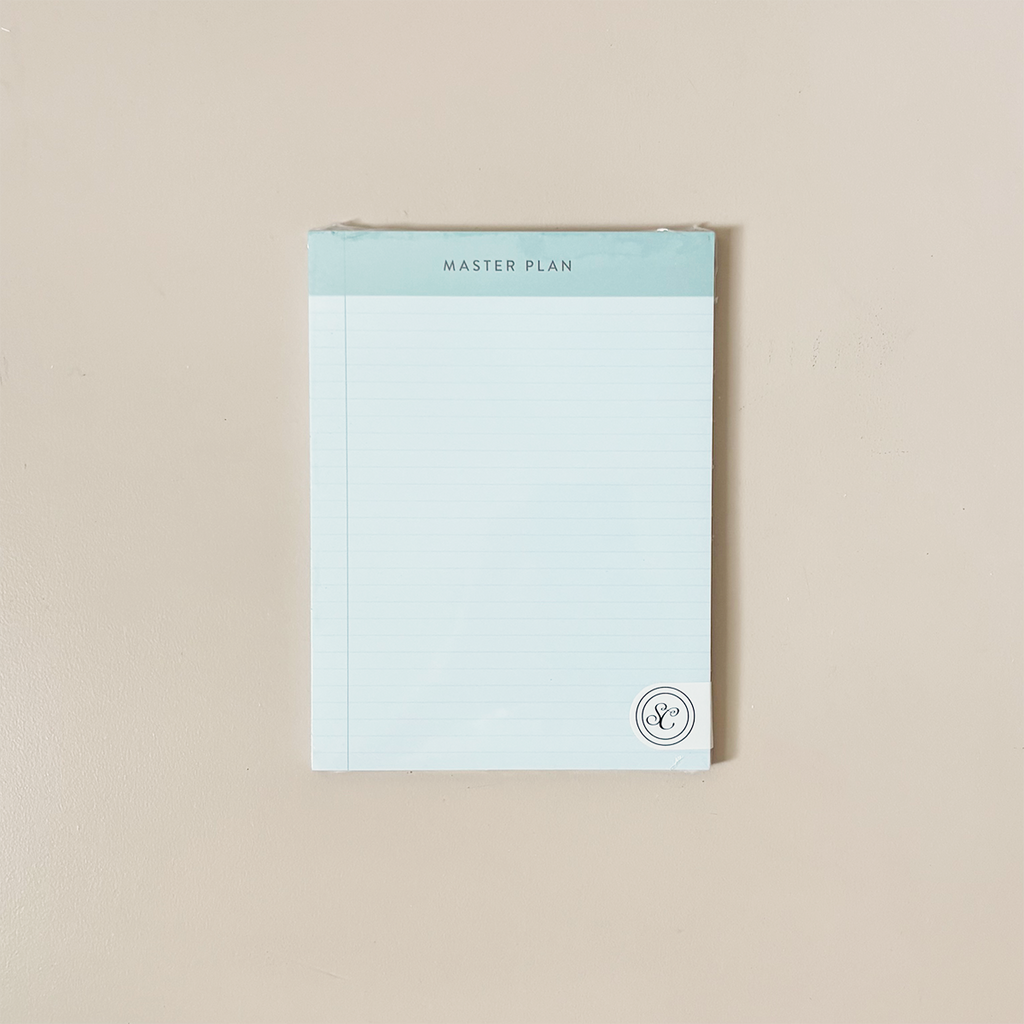 Master Plan Notepad