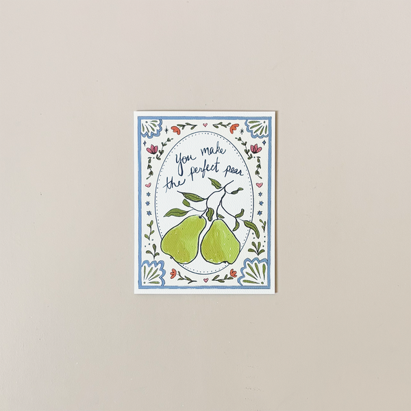 Perfect Pair Note Card