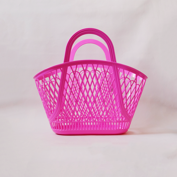 Betty Basket Bag Berry Pink