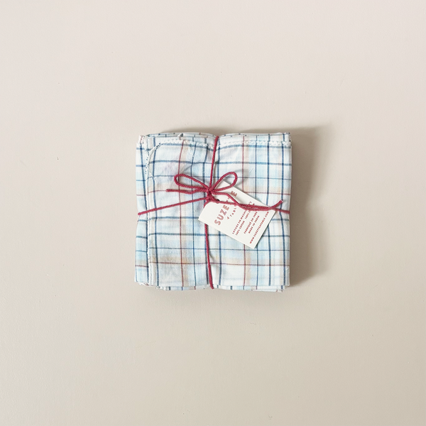 Ana Denim Napkin Set/4