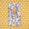 Bégonnia Violet Napkin Set/4