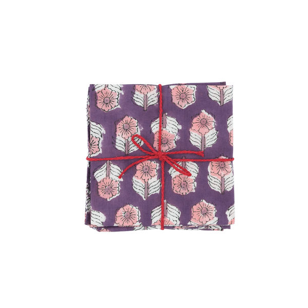 Belladone Fig Napkin Set/4