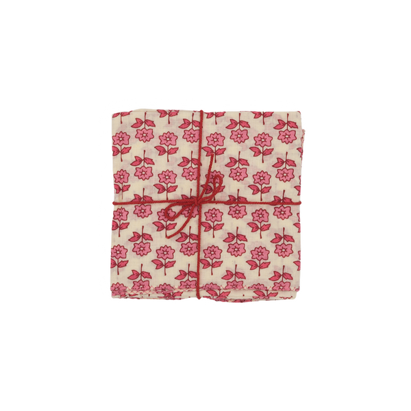 Bourrache Faded Napkin Set/4