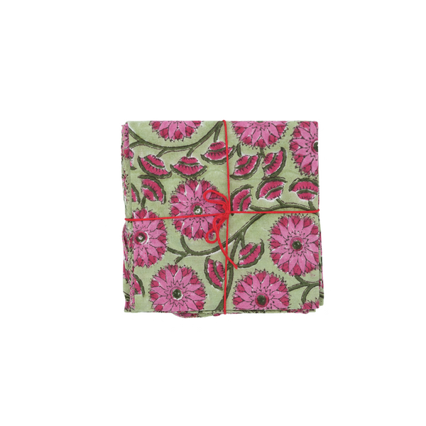 Clarkia Sangria Napkin Set/4