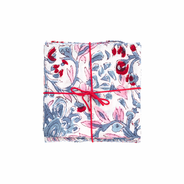 Gingko Vista Napkin Set/4