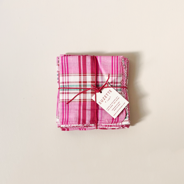 Tornado Flamingo Napkin Set/4