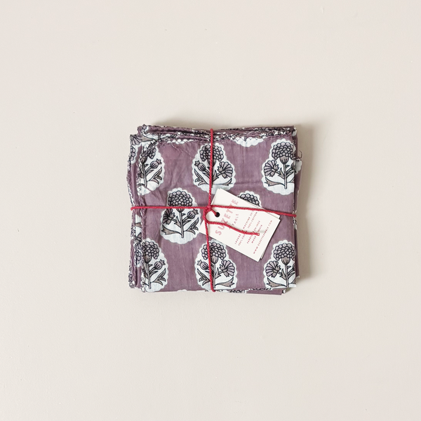 Crocus Malaga Napkin Set/4