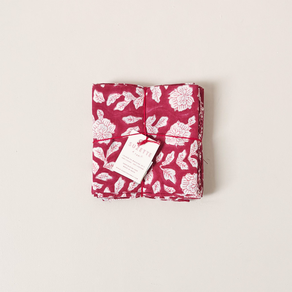 Iris Tango Napkin Set/4