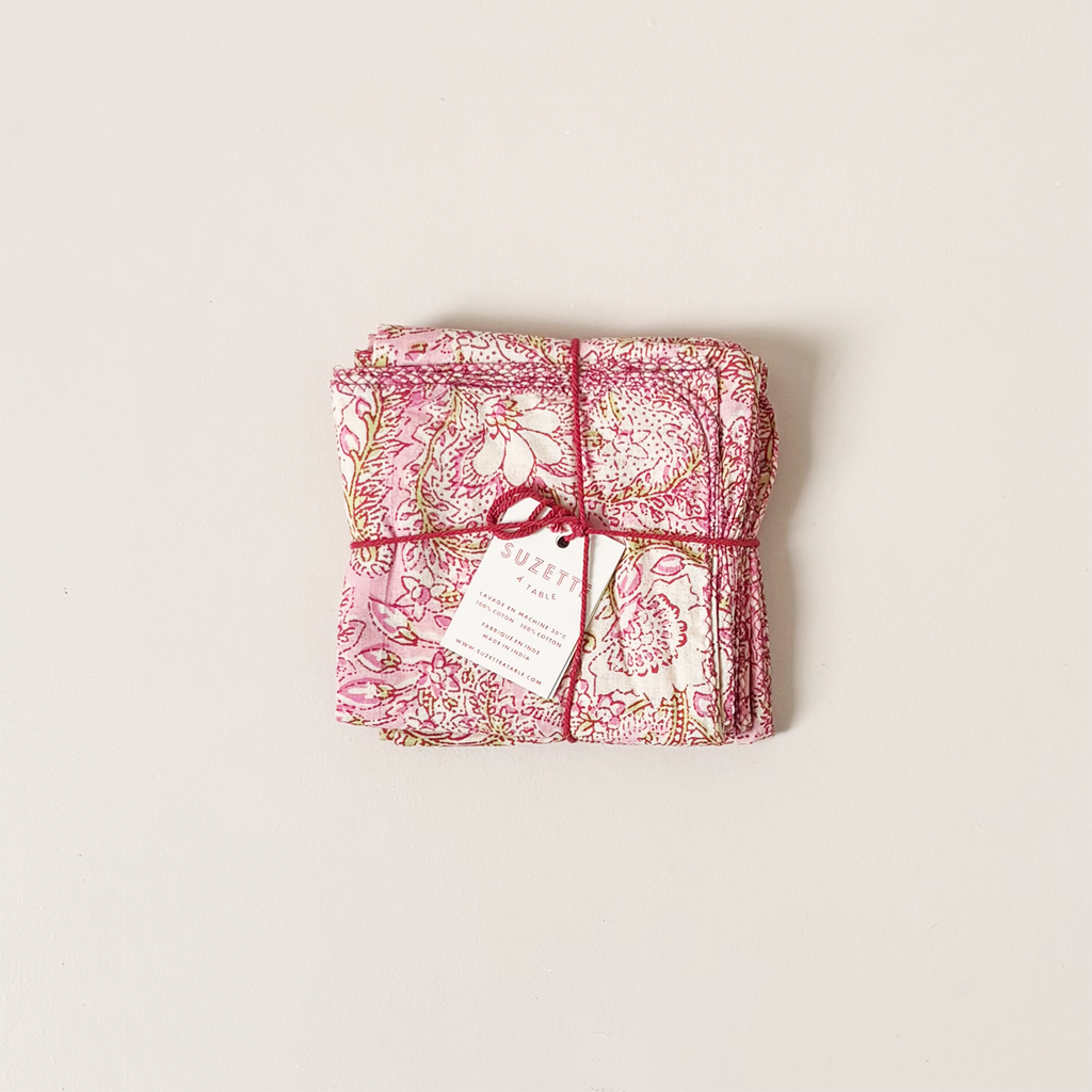 Wax Polignac Napkin Set/4