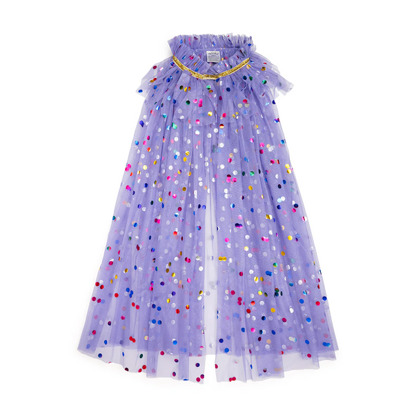 Lavender Confetti Cape