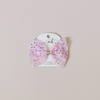 Pink Confetti Bow Clip