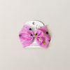 Raspberry Confetti Bow Clip