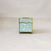 Mint & White Chinoiserie Tissue Holder