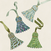Giverny Tassel Gift Tag Set