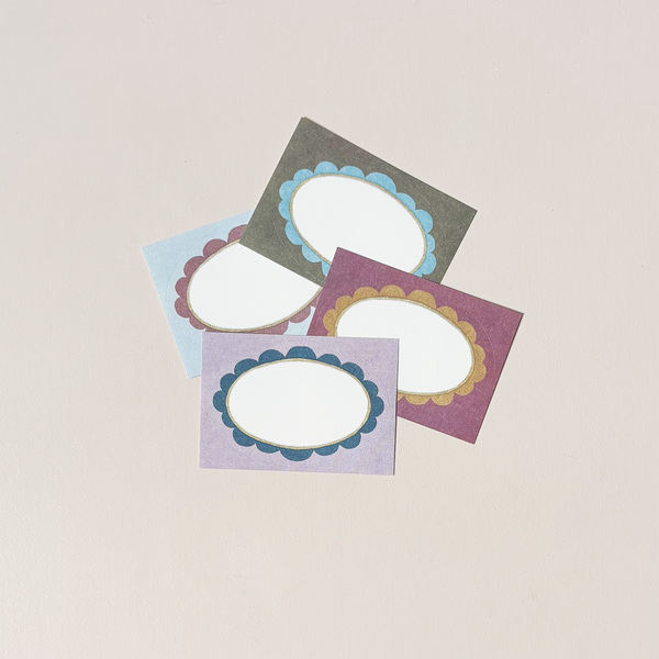 Scallop Sticker Set