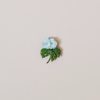 Blooming Hydrangea Embroidered Pin