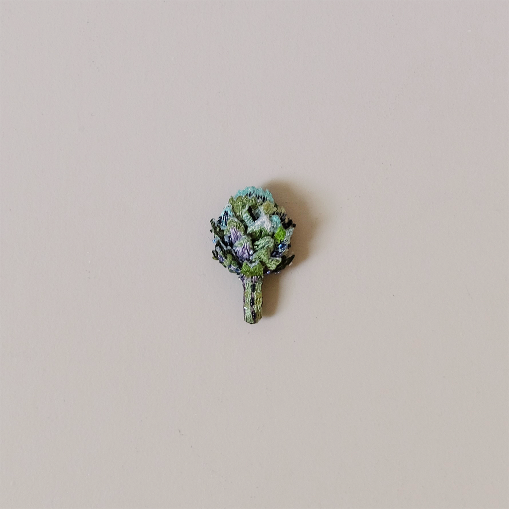 Chianti Artichoke Embroidered Pin